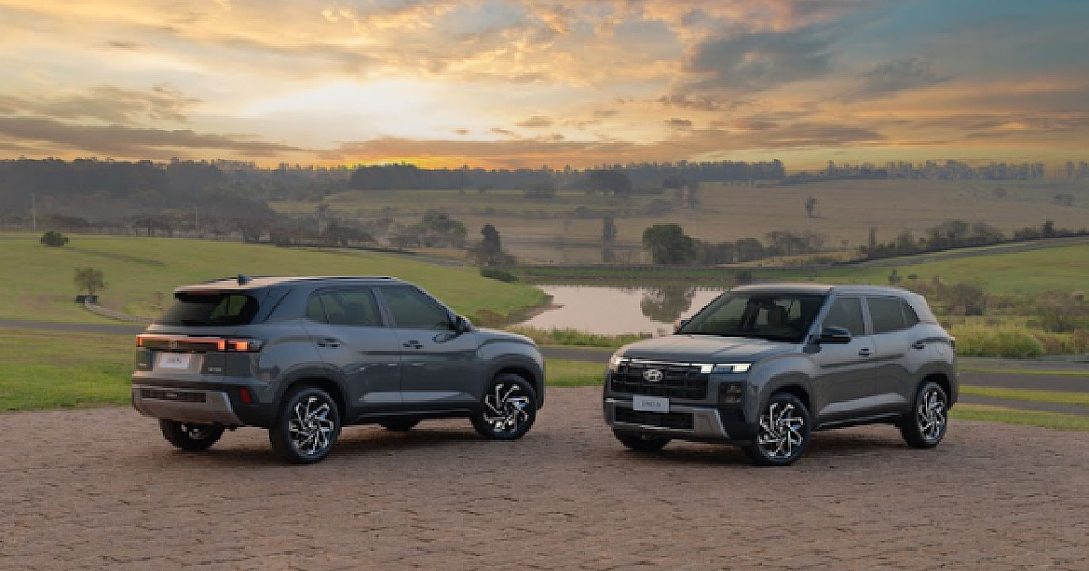 Hyundai CRETA é o veículo mais vendido do varejo brasileiro pelo segundo ano consecutivo