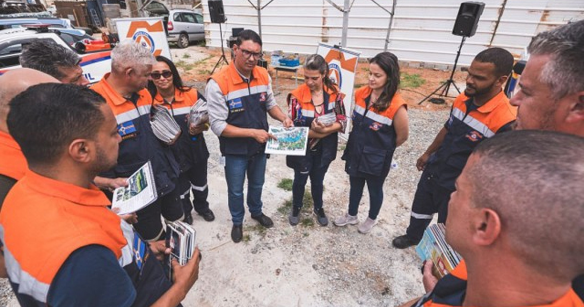 Com a previsão de novos temporais, Defesa Civil de Santana de Parnaíba realiza ações preventivas