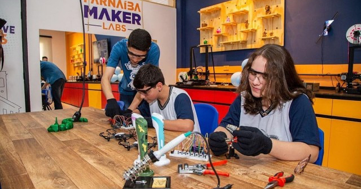 Voltado ao ensino de robótica, prefeitura inaugura projeto Parnaíba Maker Labs