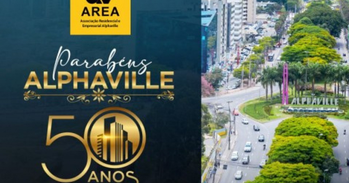 Alphaville completa meio século oferecendo desenvolvimento 
e bem-estar