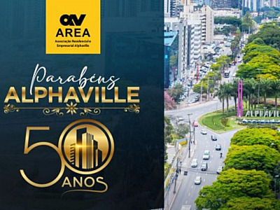 Alphaville completa meio século oferecendo desenvolvimento 
e bem-estar