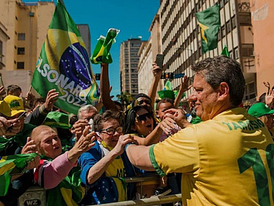 Com 55,27% dos votos, Tarcísio é eleito governador do Estado de São Paulo