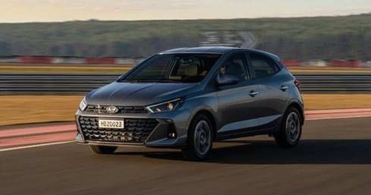 Novo Hyundai HB20 chega com visual moderno
