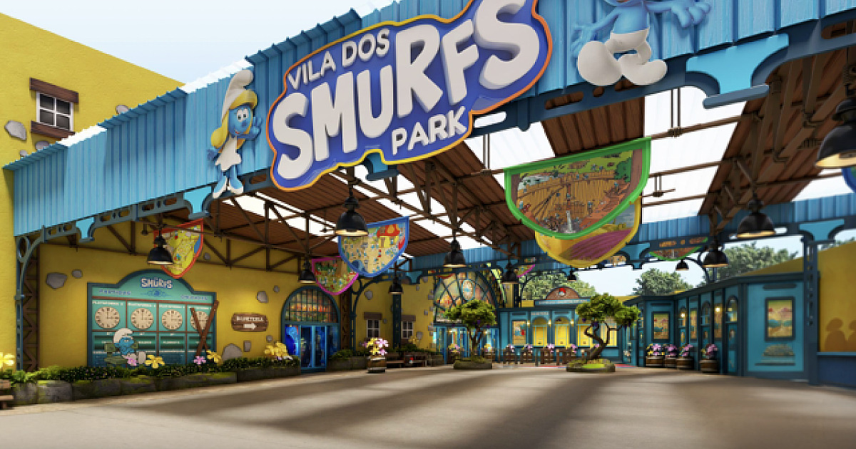 Parque 'Vila dos Smurfs' será inaugurado em São Paulo no mês setembro