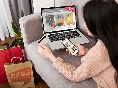 imagem compras online