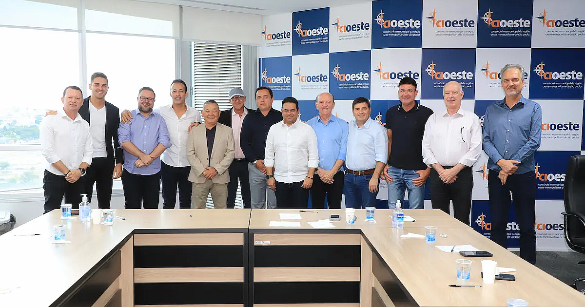 Prefeito de Pirapora do Bom Jesus, Gregório Maglio, é eleito presidente do CIOESTE