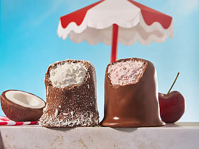 Nhá Benta novos sabores: Mousse de Coco e Cereja