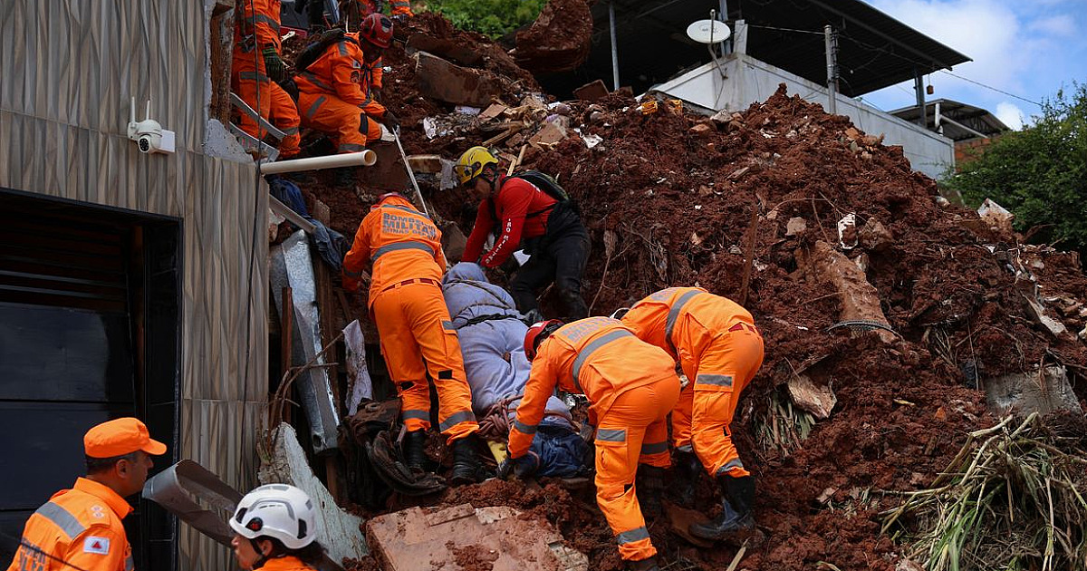 Chuvas em MG já deixaram 47 mortos e 20 desaparecidos