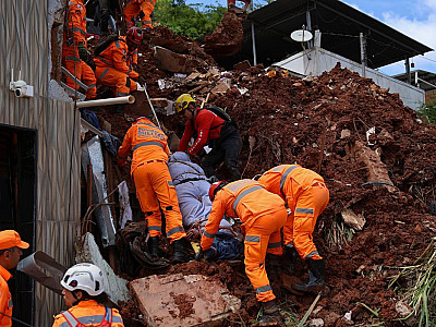 Uma das preocupações do 3º Comando Operacional de Bombeiros, em Juiz de Fora, é que as famílias retiradas de áreas de risco não retornem aos locais