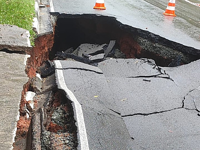 A Prefeitura segue monitorando a situação