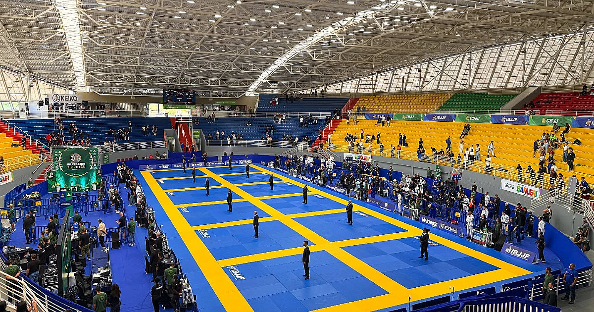Barueri recebe Campeonato Brasileiro de Jiu-Jitsu com mais de 8 mil atletas até 3 de maio