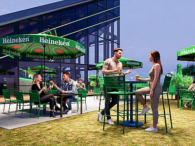 A Heineken House unirá gastronomia, programação cultural, lazer e iniciativas de impacto social