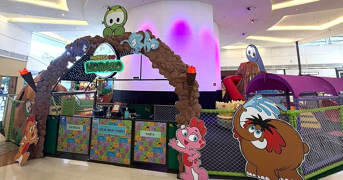 Atrações do ‘Mundo do Horácio’ permanecem no Shopping Tamboré até 30 de junho