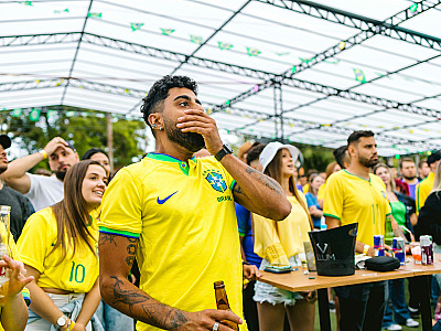 12% vão assistir as partidas em bares ou restaurantes