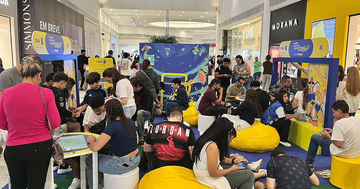 Shopping Tamboré entra no clima da Copa com atrações no Tast Lab e troca de figurinhas
