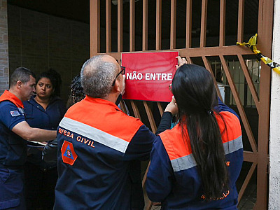 Até a manhã desta quarta (13, 105 imóveis haviam sido vistoriados