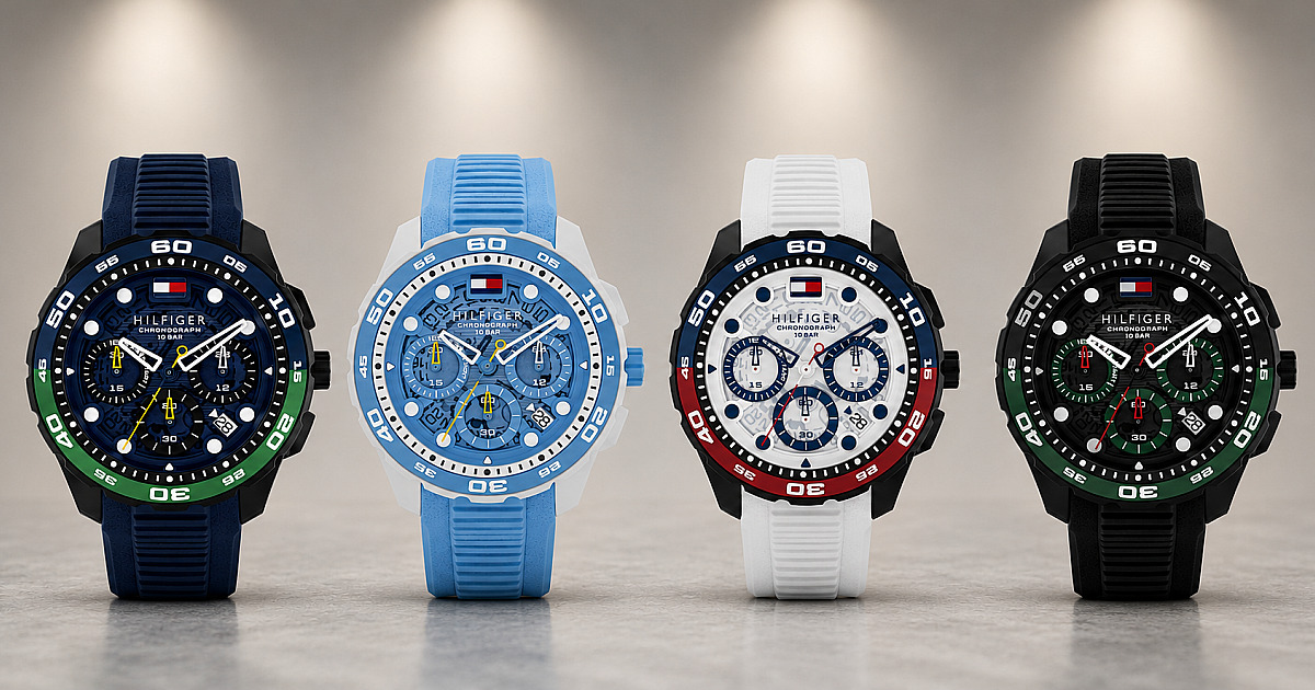 Tommy Hilfiger Watches lança relógios inspirados em seleções históricas do futebol