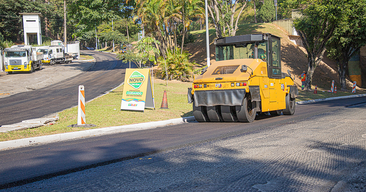 Barueri avança com recapeamento e revitalização no Centro
