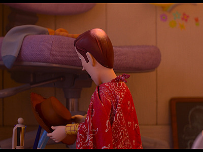 A iniciativa faz referência ao personagem Woody, protagonista da série, que após mais de três décadas de aventuras teria "perdido os cabelos"