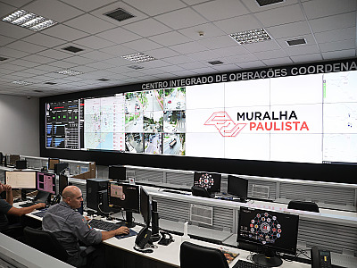 Barueri conta com 745 câmeras de segurança integradas aos sistemas Muralha Paulista e Córtex