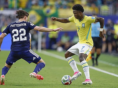 Vini Jr. brilhou na partida contra a Escócia
