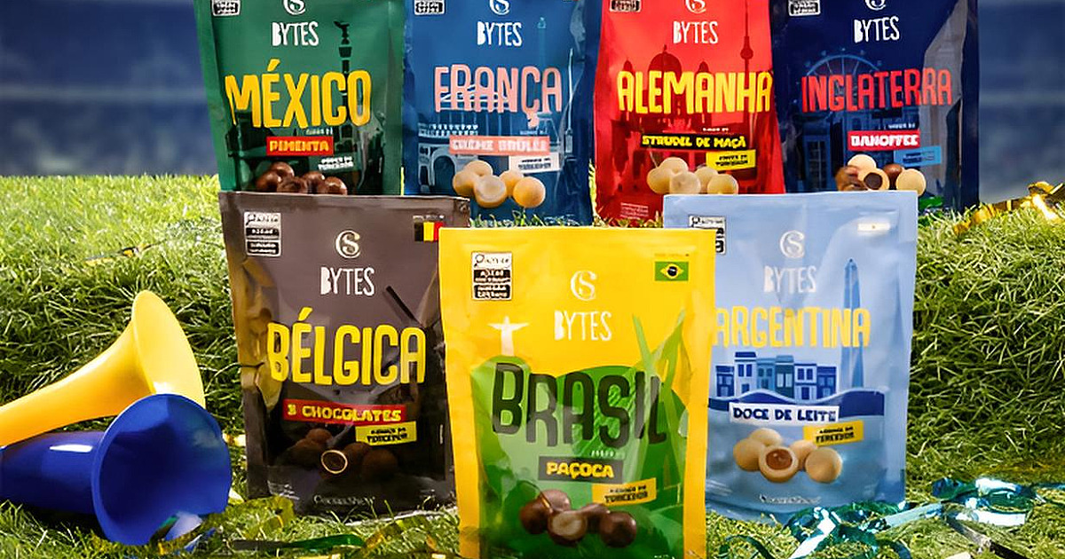 Cacau Show lança chocolates inspirados em países da Copa do Mundo 2026