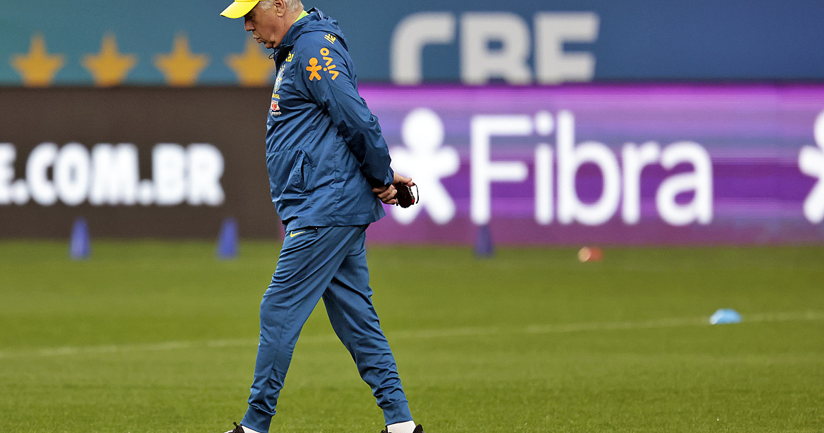 Brasil de Ancelotti pode repetir oito titulares da última Copa