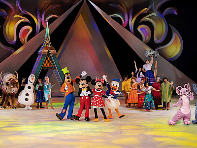 Disney On Ice retorna a São Paulo com estreia de Stitch e temporada inédita na Vibra