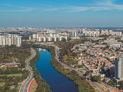 O Rio passa por todas as cidades da região