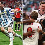 Inglaterra e Argentina têm duelo histórico por vaga na final da Copa nesta quarta (15)