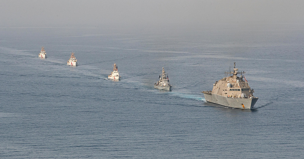 EUA iniciam bloqueio naval ao Irã nesta terça (14)