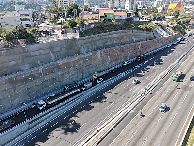 Acesso 26A temporariamente bloqueado para Barueri e Estrada dos Romeiros