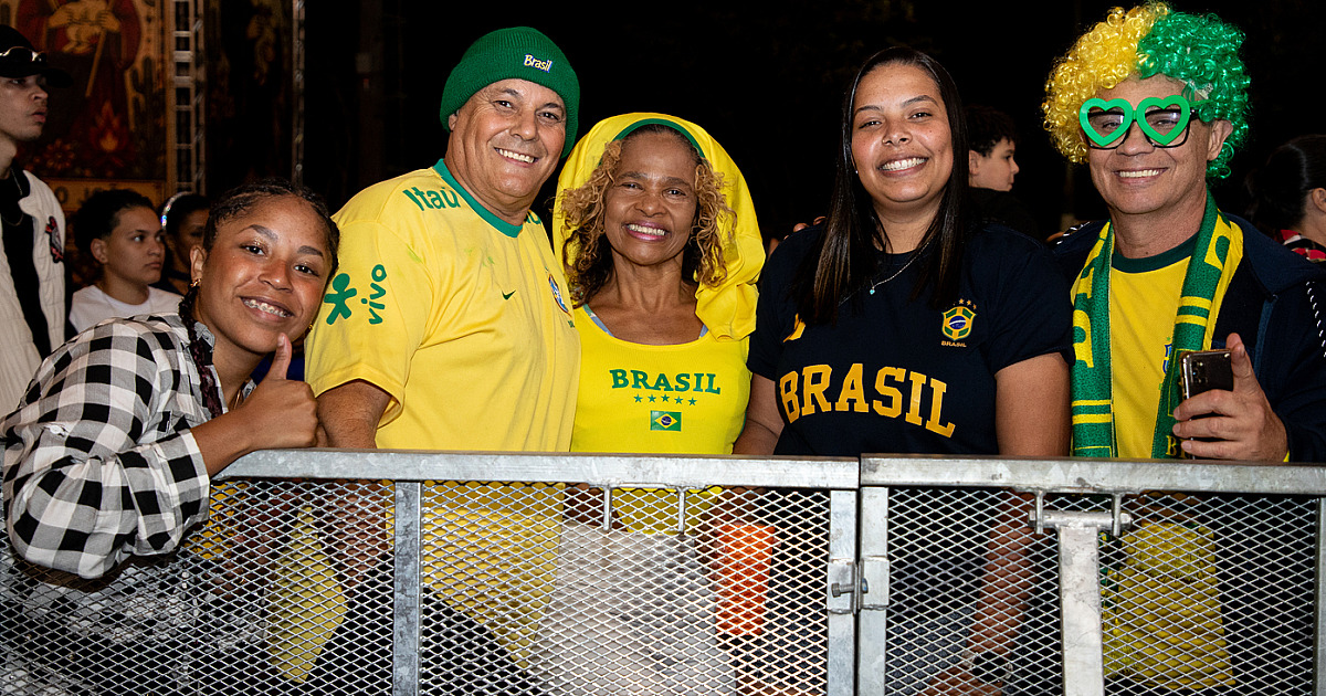 Barueri e Santana de Parnaíba transmitem próximo jogo do Brasil em telões