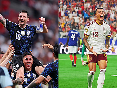 Seleções da Argentina e da Espanha se enfrentam na grande final da Copa
