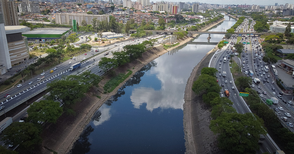 Estudo inédito mostra que Rio Tietê não tem mais nenhum trecho livre de contaminação
