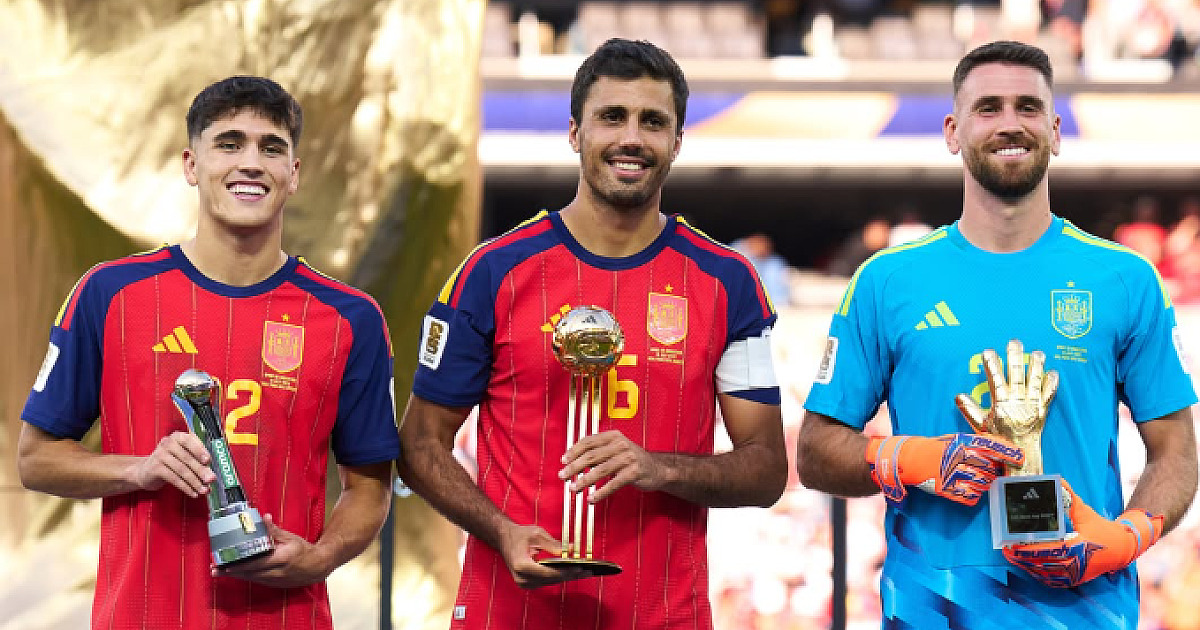 Rodri supera Messi e é eleito o melhor jogador da Copa do Mundo 2026; veja os demais premiados