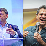 Tarcísio lidera contra Haddad em cenários de 1º e 2º turnos em SP, aponta Genial/Quaest