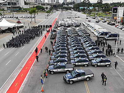 Ação foi realizada com a participação de forças, como Polícia Militar, Polícia Civil e Guarda Municipal