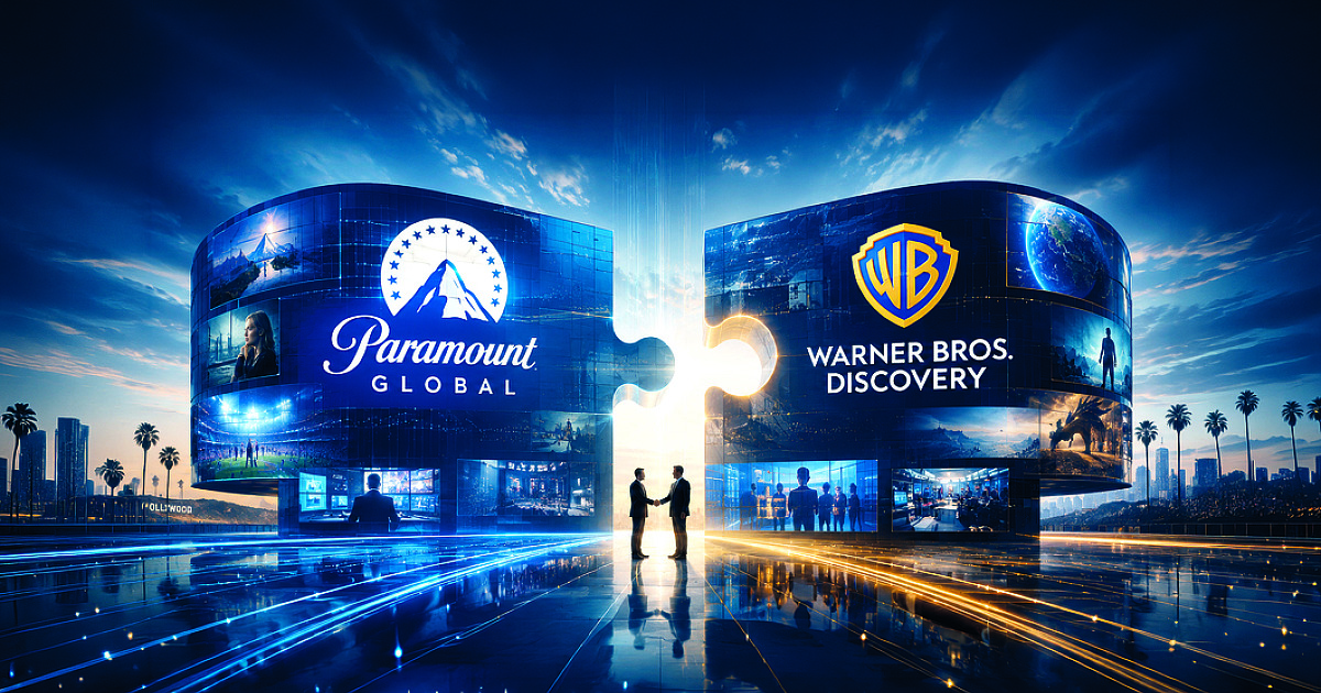 União Europeia aprova fusão Paramount-Warner sob condições para evitar monopólio