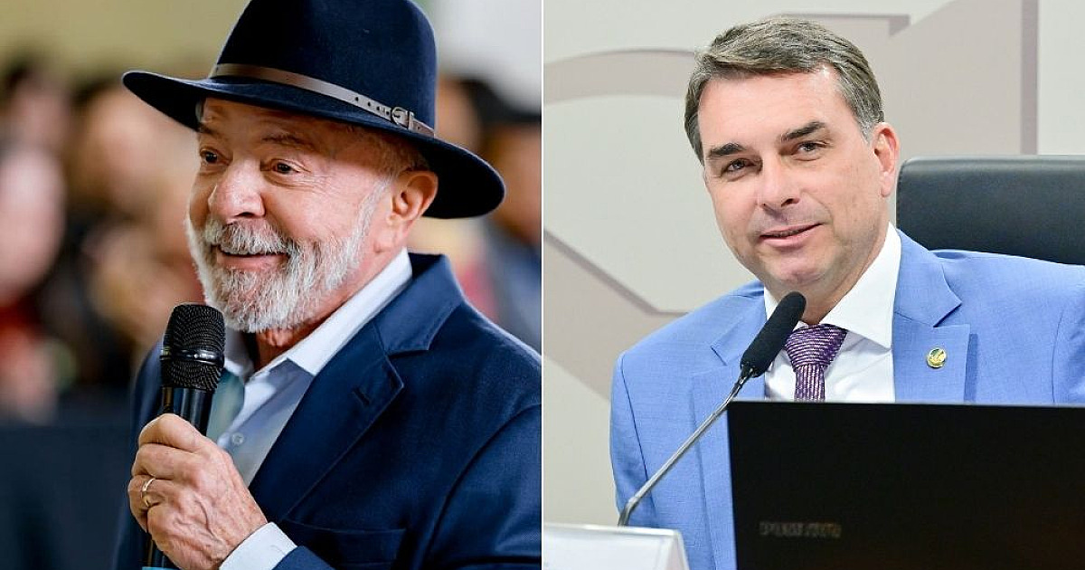 No 2º turno, Lula tem 47% contra 44% de Flávio Bolsonaro, aponta BTG/Nexus