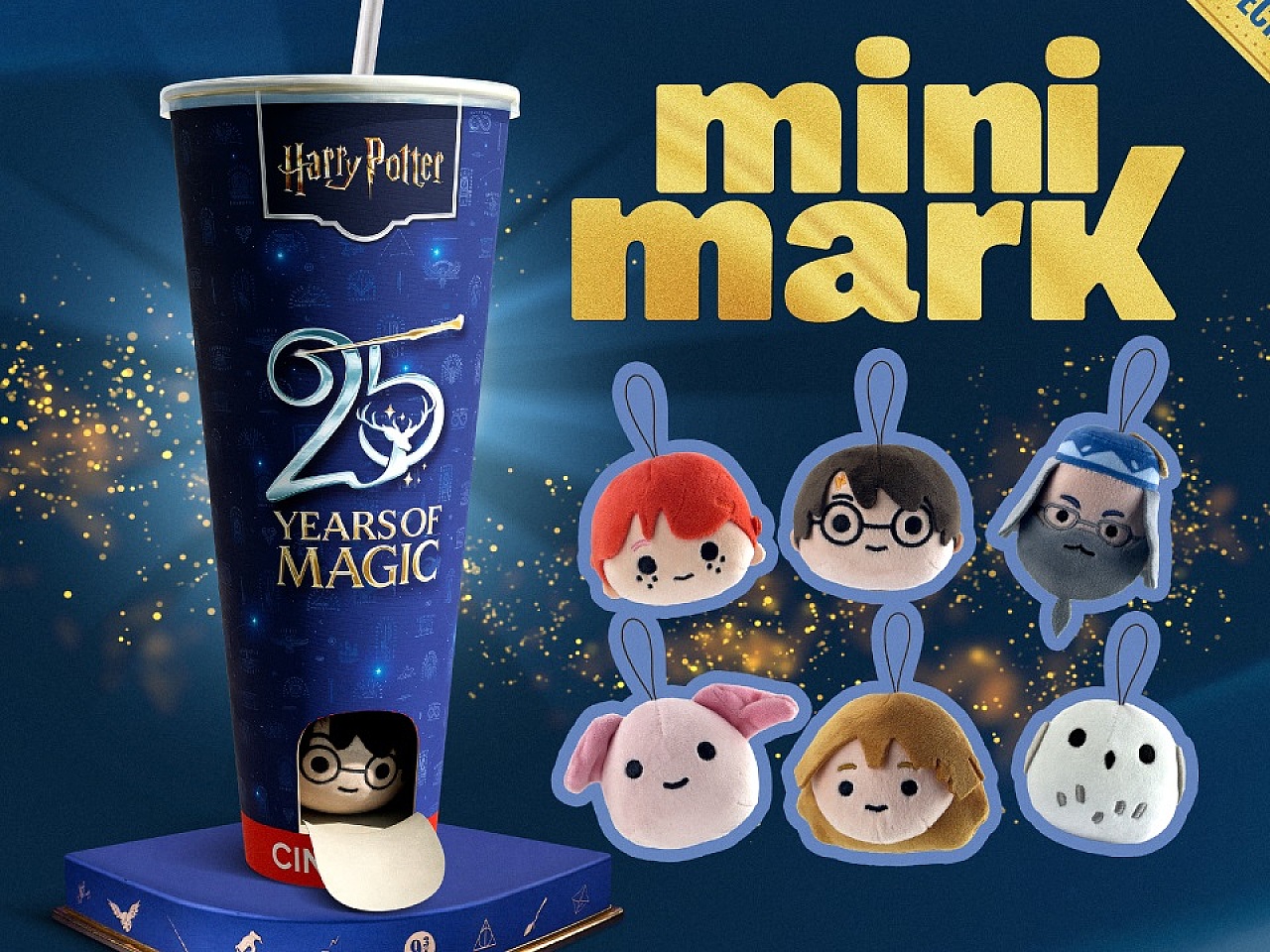 Cinemark lança pelúcias surpresa de Harry Potter