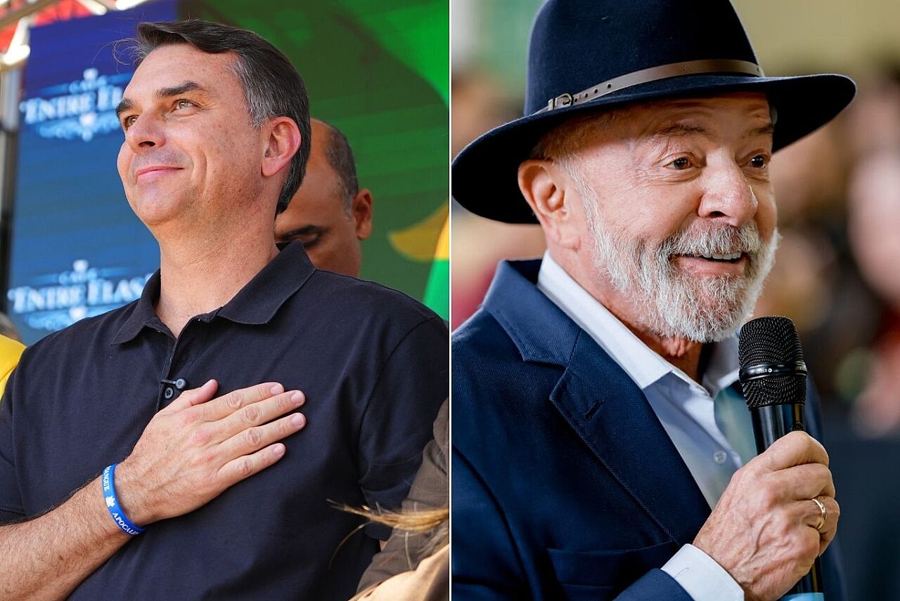 BTG/Nexus: Lula tem 47% e Flávio 44 % no 2º turno