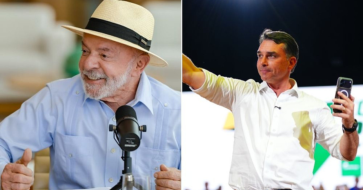 Lula lidera 1º e 2º turnos contra Flávio Bolsonaro, aponta Pesquisa Genial/Quaest