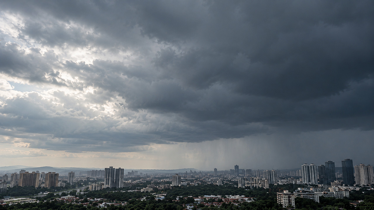 Região tem alerta para tempestades e temperatura deve despencar nos próximos dias