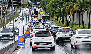 Obra da Comgás em Alphaville deve afetar trânsito por mais 30 dias