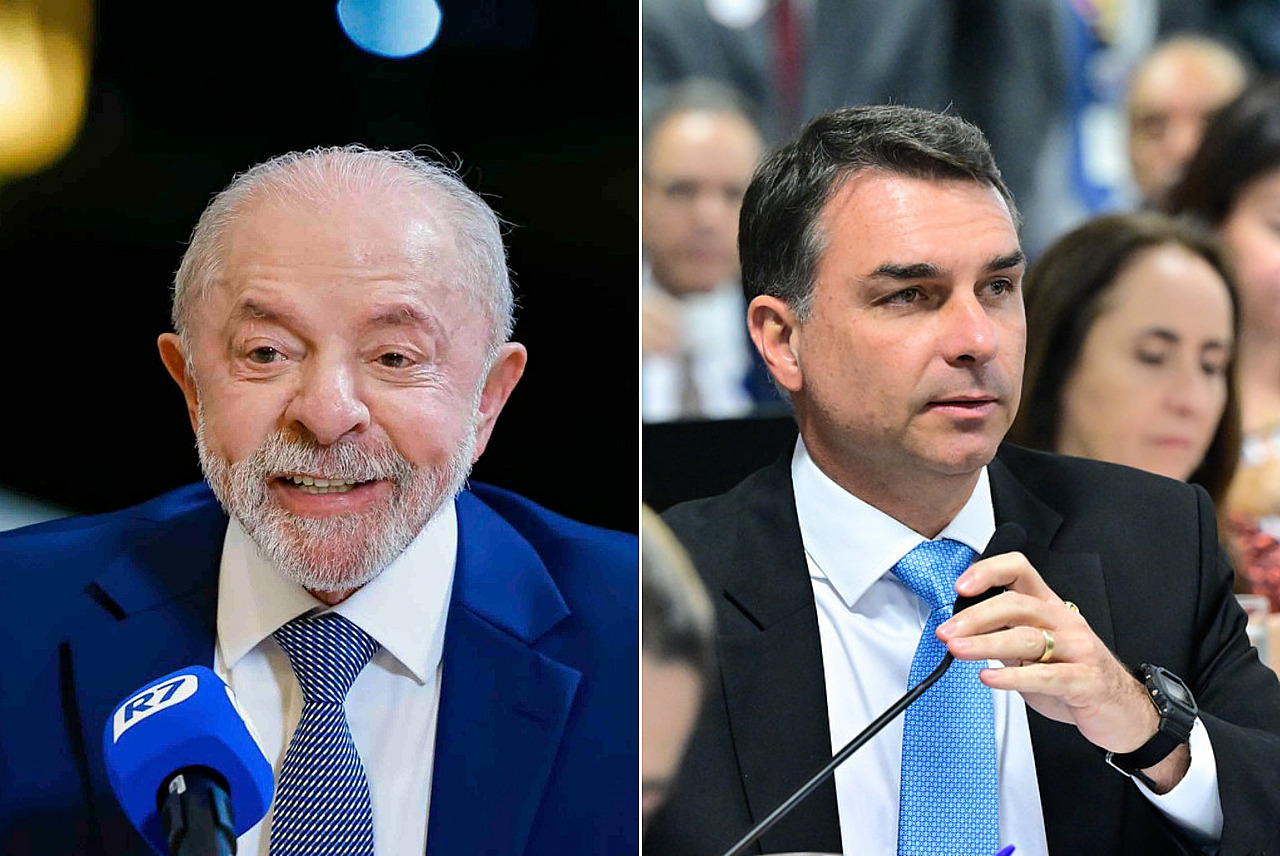 No 2º turno, Lula tem 46% e Flávio 45%, empatados tecnicamente, diz BTG/Nexus