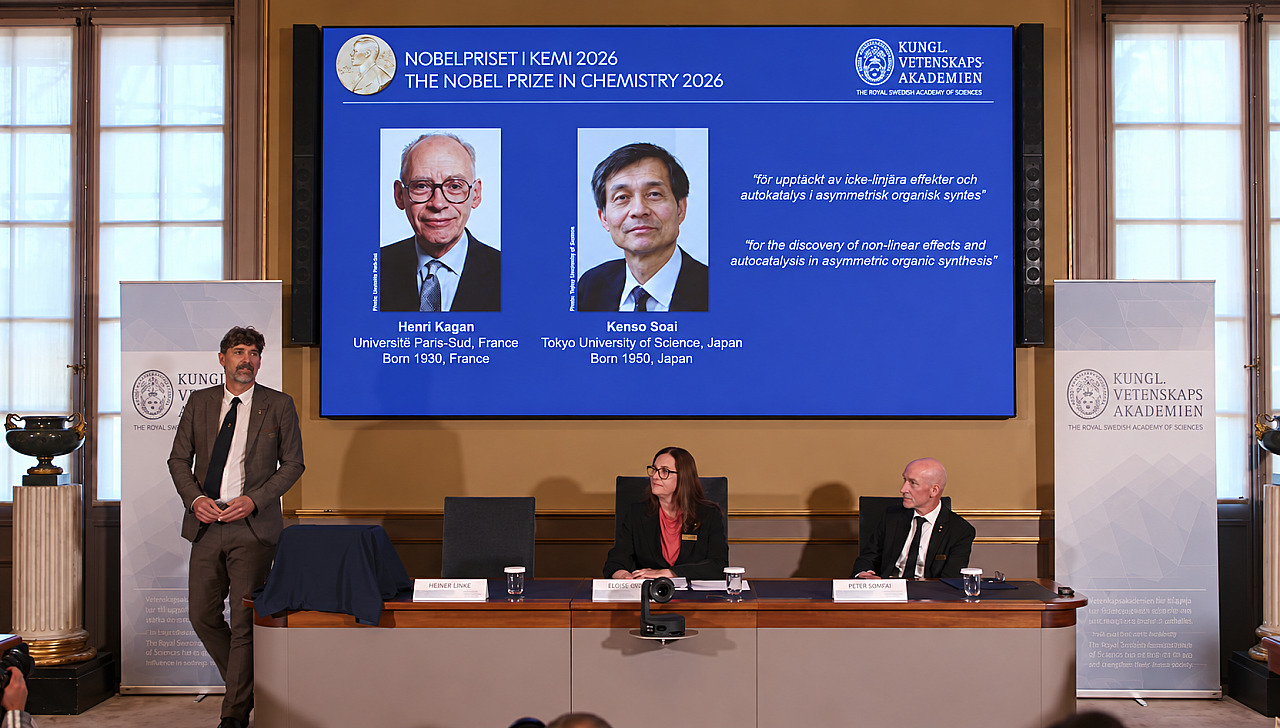 Nobel de Química: Henri Kagan e Kenso Soai são premiados por pesquisas da 'imagem espelhada'